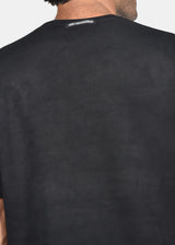 Ανδρική κοντομάνικη μπλούζα - Two Brothers-BF-25790-black-Alcantara