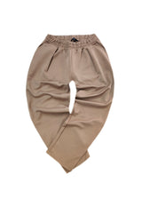 HENRY CLOTHING Ανδρικό ανοιξιάτικο παντελόνι καφέ simple oversized pants 8-002-light brown
