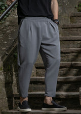 HENRY CLOTHING Ανδρικό ανοιξιάτικο παντελόνι γκρι 8-011-grey