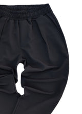Ανδρικό ανοιξιάτικο παντελόνι Henry clothing - 8-100 - simple pants μαύρο