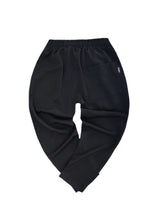 Ανδρικό ανοιξιάτικο παντελόνι Henry clothing - 8-101 - linen oversized pants μαύρο