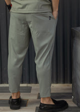 Ανδρικό φθινοπωρινό παντελόνι Henry clothing-8-131-simple oversized pants khaki