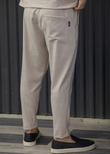 Ανδρικό φθινοπωρινό παντελόνι Henry clothing-8-136-simple oversized pants ice