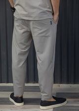HENRY CLOTHING Ανδρικό ανοιξιάτικο παντελόνι χρώμα του πούρου 8-136-pouro