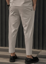 HENRY CLOTHING Ανδρικό ανοιξιάτικο παντελόνι στο χρώμα του πούρου 8-137-pouro