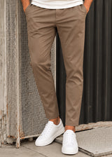 HENRY CLOTHING - Ανδρικό φθινοπωρινό παντελόνι - Πούρο 8-140