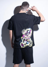 Vinyl art clothing - 89420-01 - signature icon bear oversize t-shirt - black