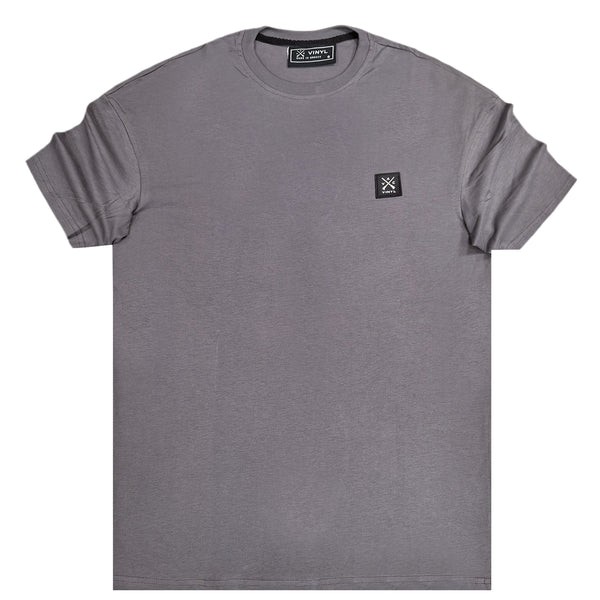 Vinyl art clothing - 89420-09 - signature icon bear oversize t-shirt - grey