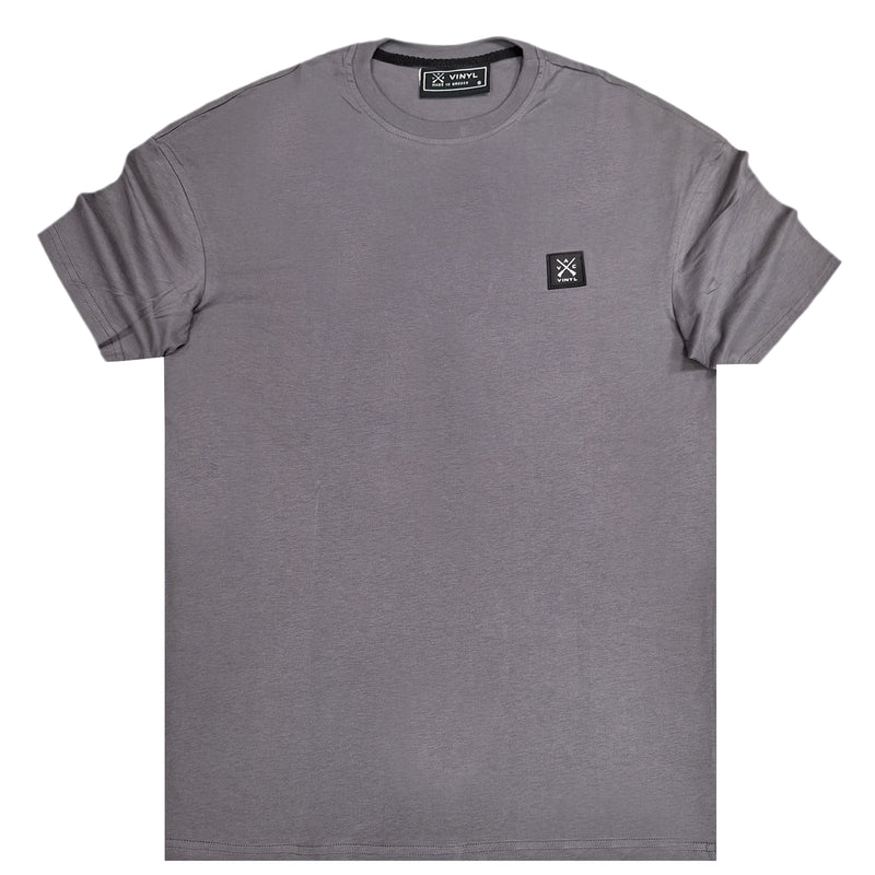Vinyl art clothing - 89420-09 - signature icon bear oversize t-shirt - grey