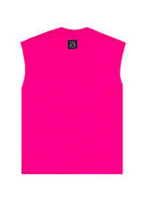 Ανδρική αμάνικη μπλούζα Vinyl Art Clothing - 89520-03- vinyl logo sleeveless oversized tee φουξ