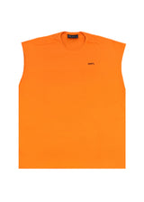 VINYL ART CLOTHING Ανδρική αμάνικη μπλούζα πορτοκαλί Sleeveless Oversized Tee 89520-27