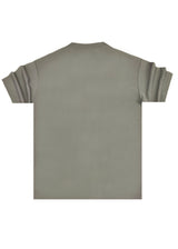 Ανδρικό κοντομάνικο πουκάμισο - Henry clothing - 9-100 - mao shirt χακί