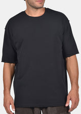 Ανδρική κοντομάνικη μπλούζα - Two Brothers - BF-25900 - black