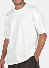 Ανδρική κοντομάνικη μπλούζα - Two Brothers - BF-25900 - white