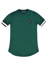 Ανδρική κοντομάνικη μπλούζα Vinyl art clothing - 95370-20 - t-shirt with elastic cuff regular fit πράσινο