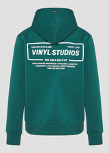 Ανδρικό φούτερ με κουκούλα Vinyl Art Clothing-98989-20-Green Urban Code Hoodie