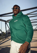 Ανδρικό φούτερ με κουκούλα Vinyl Art Clothing-98989-20-Green Urban Code Hoodie