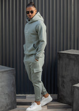 Ανδρική φόρμα cargo Henry Clothing - 6-705 - cargo pants μέντα