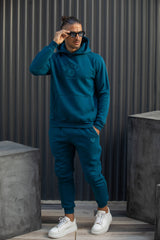 Ανδρική φόρμα Henry Clothing-6-708-petrol