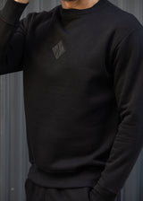 Ανδρικό φούτερ Henry Clothing-3-771-black