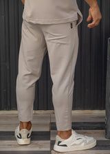Ανδρικό φθινοπωρινό παντελόνι Henry clothing-8-120-simple oversized pants μπεζ