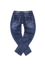 Ανδρικό τζιν παντελόνι - GUF - AF1180C- casual jeans regular fit μπλε
