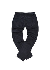 Ανδρικό τζιν παντελόνι - GUF - AF1203C - basic jeans regular fit μαύρο