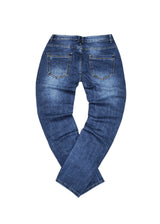 GUF CLOTHING - Ανδρικό τζιν παντελόνι basic jeans slim fit - Denim AF1318C