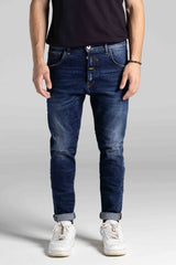 Ανδρικό τζιν παντελόνι Cosi Jeans - 66-APPIO 3 - jeans regular fit σκούρο μπλε