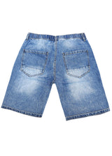 Ανδρική τζιν βερμούδα GUF - BD-103 - βερμούδα ντενιμ regular fit - μπλε