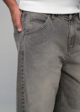 Ανδρικό παντελόνι τζιν Ben Tailor - BENT.1439 - baggy jeans ανοιχτό γκρι