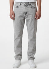 BEN TAILOR Ανδρικό παντελόνι τζιν γκρι ανοιχτό Base Line BENT.1617-grey
