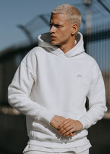 Ανδρικό μακρυμάνικο φούτερ Two Brothers - BF-25580-white regular fit