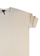 Ανδρική κοντομάνικη μπλούζα - Two Brothers - BF-25900 - beige