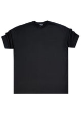 Ανδρική κοντομάνικη μπλούζα - Two Brothers - BF-25900 - black