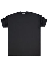 Ανδρική κοντομάνικη μπλούζα - Two Brothers - BF-25900 - black