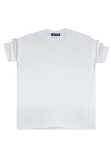 Ανδρική κοντομάνικη μπλούζα - Two Brothers - BF-25900 - white