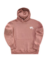 Ανδρικό μακρυμάνικο φούτερ Two Brothers-BF-25940-Dusty Pink regular fit