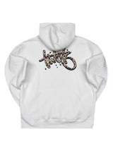 TWO BROTHERS Ανδρικό μακρυμάνικο φούτερ Animal Print - Λευκό BF-26380