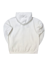 Ανδρική ζακέτα φούτερ με κουκούλα Two Brothers clothing -BF-25910-basic logo zip-up hoodie -white