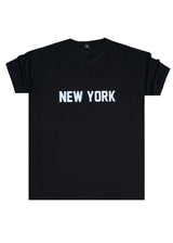 Κοντομάνικη μπλούζα Body Staff - BS-0219 - new york logo regular fit t-shirt μαύρο