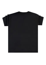 Κοντομάνικη μπλούζα Body Staff - BS-220- spiral logo regular fit t-shirt μαύρο