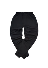 Ανδρική φόρμα με λάστιχο Two Brothers - BT-25590 - signature logo regular fit pants μαύρο