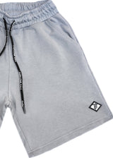 Ανδρική βερμούδα Two Brothers - BT-25680- diamond logo γκρι