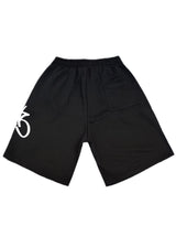 Ανδρική βερμούδα φούτερ Two Brothers - BT-25870 - graffiti logo μαύρο