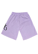 Ανδρική βερμούδα φούτερ Two Brothers - BT-25870 - graffiti logo λιλά