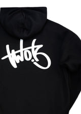 Ανδρικό μακρυμάνικο φούτερ Two Brothers - BT-25940-Black regular fit