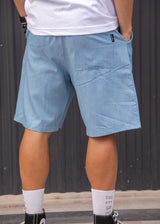 HENRY CLOTHING Ανδρική βερμούδα υφασμάτινη τύπου τζιν 8-112-ciel