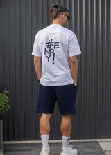 Ανδρική βερμούδα φούτερ Henry Clothing - 6-702 - relaxed fit shorts μπλε σκούρο