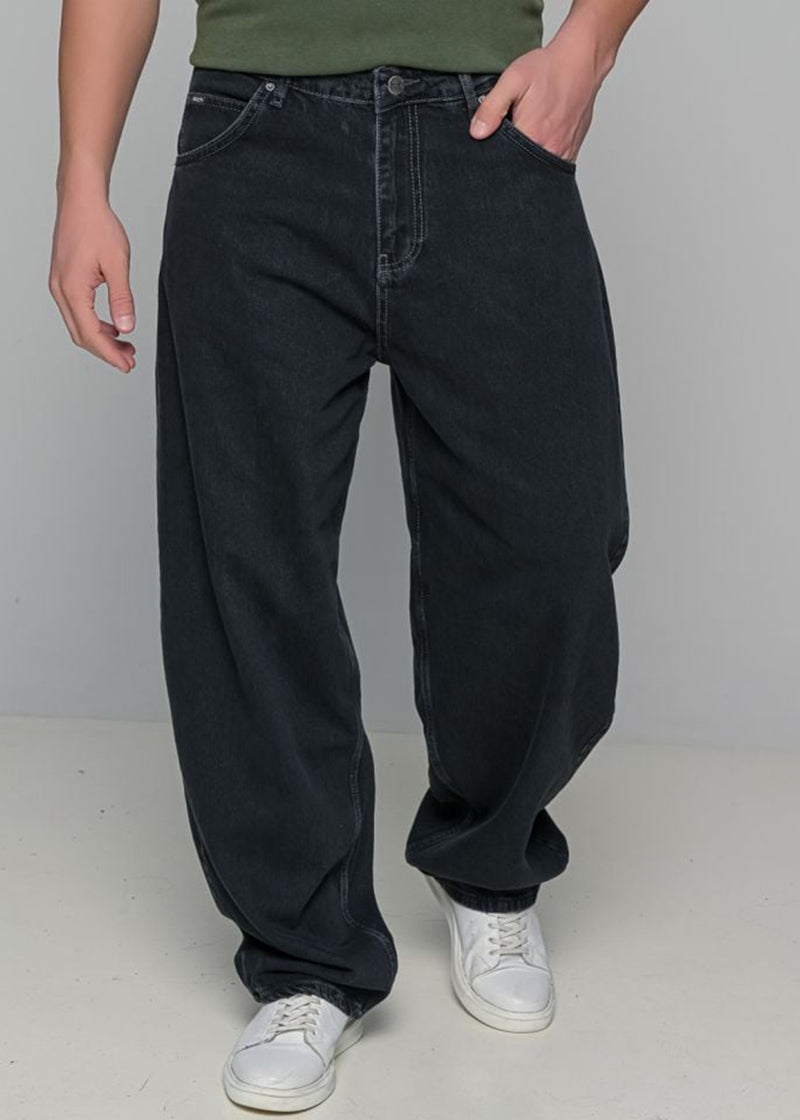 Ανδρικό παντελόνι τζιν Ben Tailor - CATC.0019 - baggy jeans μαύρο